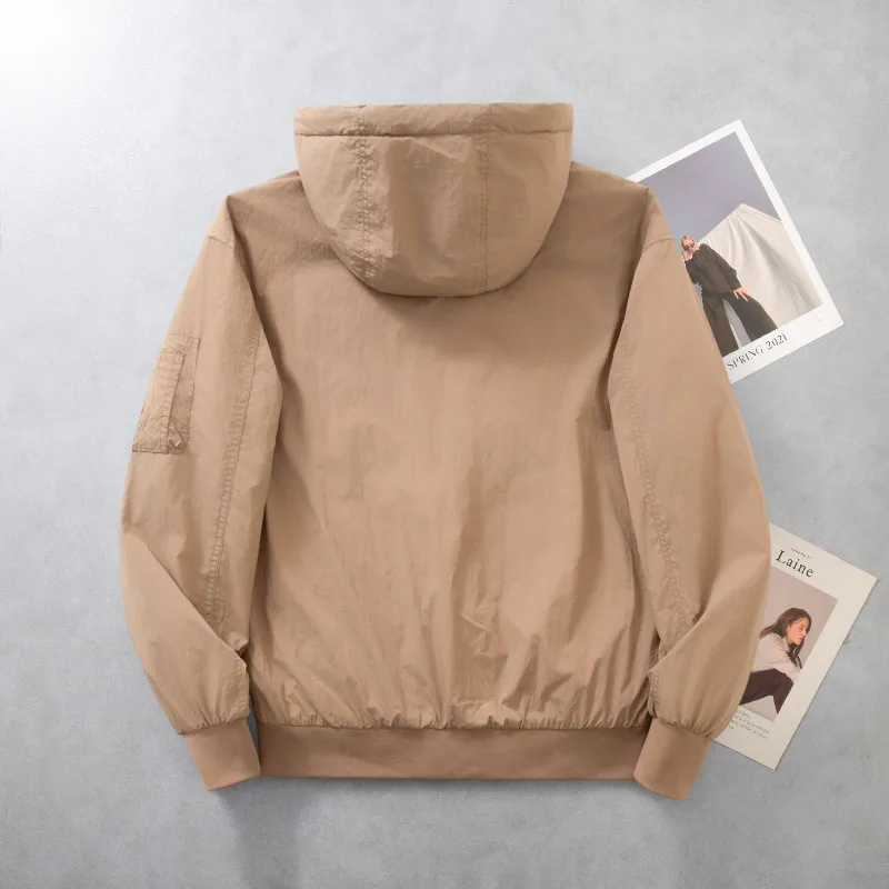 CharmChant مقنعين مقاوم للماء خفيفة الوزن مبطن الستر للرجال معطف الشتاء الرجال بطة أسفل عادية جديدة في سترات ريشة رجل