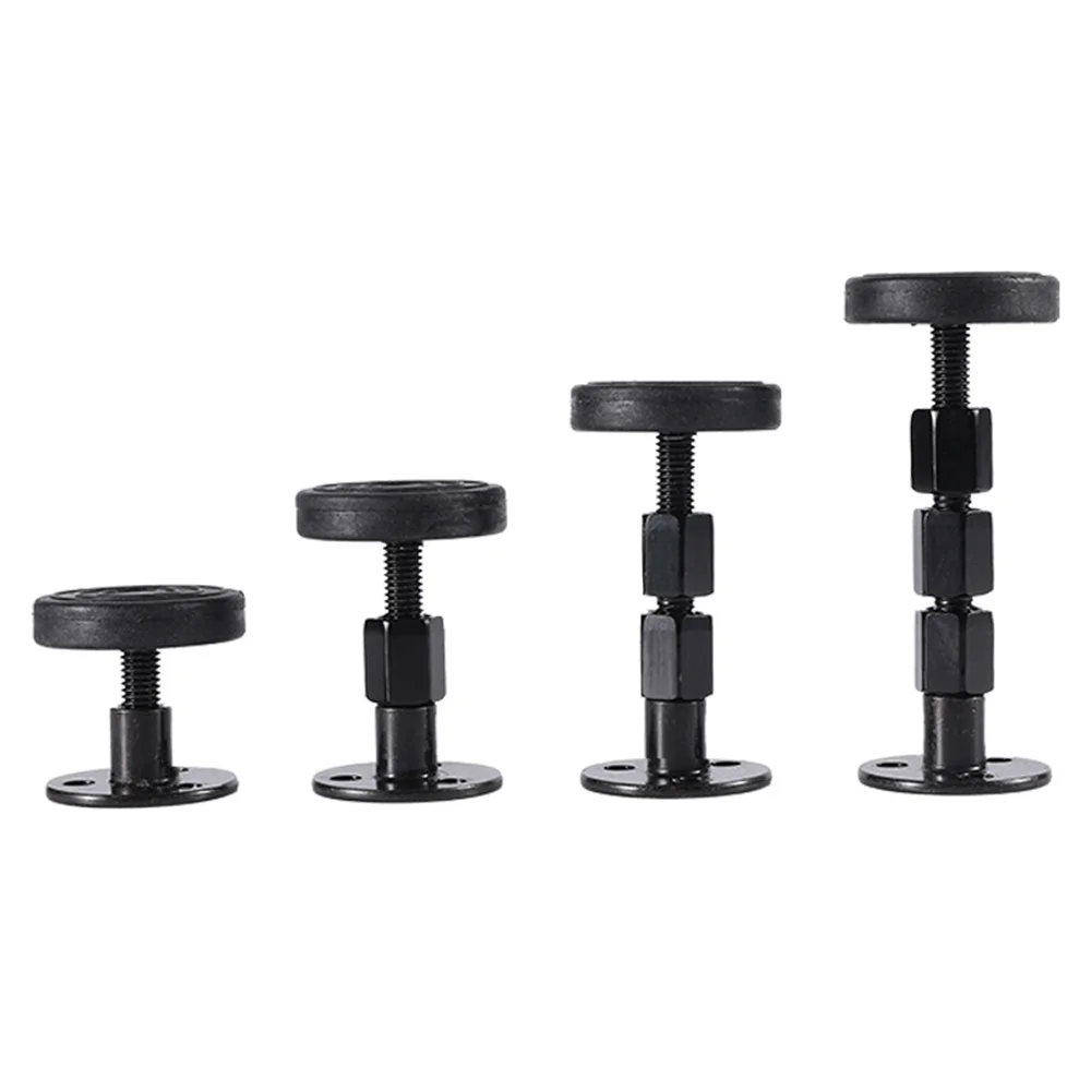 1 Set Adjustable Threaded Bed Frame Anti-Shake Tool Self-adhesive Headboard Stoppers Telescopic Support Hardware Fasteners