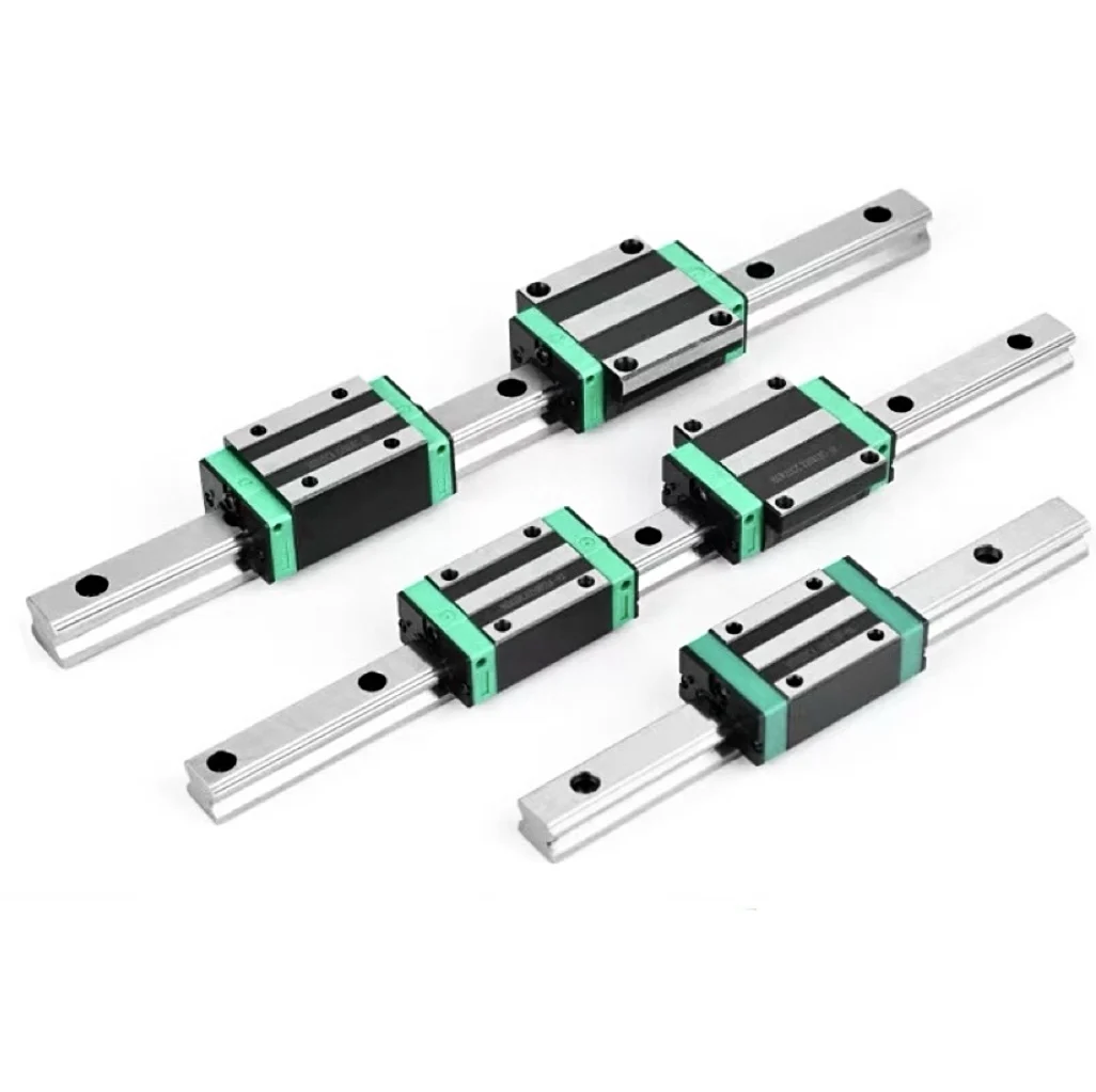 New HGR15 HGR20 15mm 20MM Square Linear Guide Rail Kit With HGH20CA HGW20CC HGH15CA HGW15CC Carriages Block For CNC Router