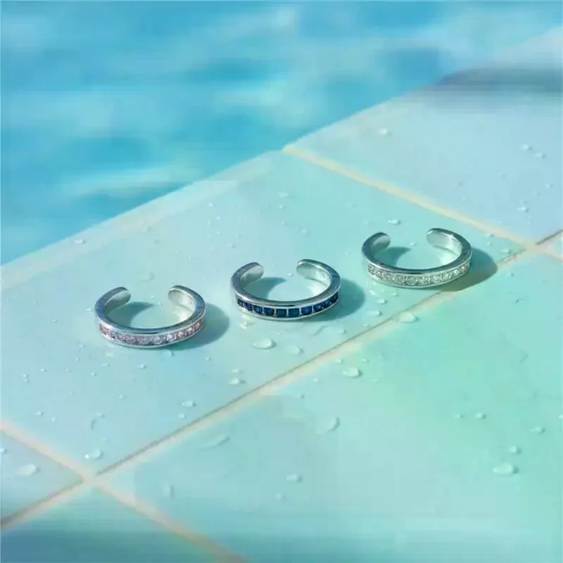 Copper Toe Rings For Women Adjustable Toe Ring Cute Toe Rings Open Band Beach Summer Foot Jewelry