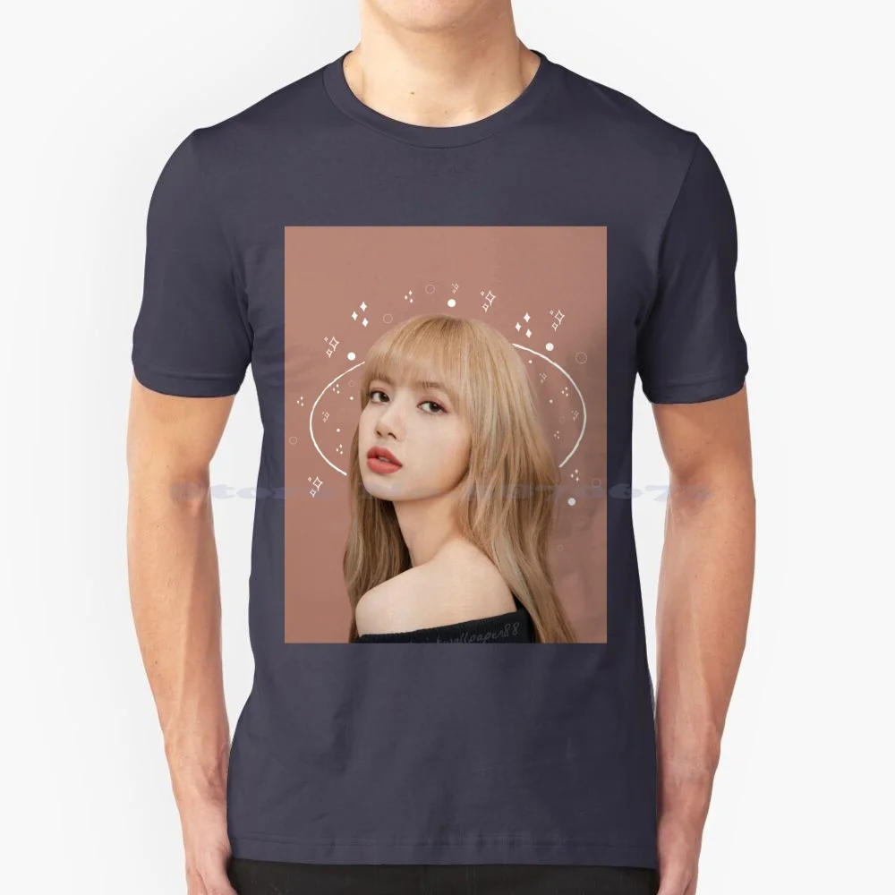 Lisa T Shirt T Shirt 100% Cotton Tee Lisa Jennie Rose Jisoo How You Like That Kill This Love Kpop Forever Young