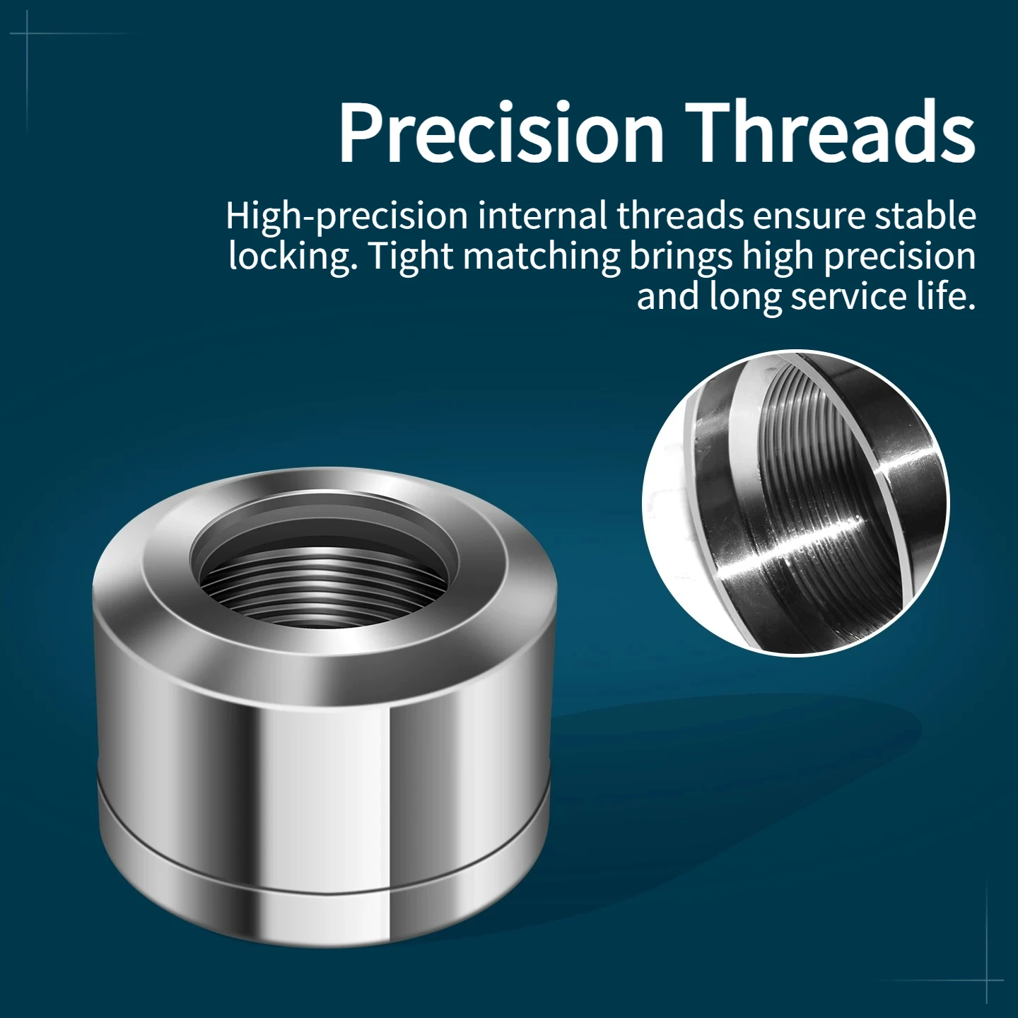 Dynamic Balance High Speed Lock Nut GER11-32 GSK06-25 ER-MS, High Precision CNC Engraving Machine Tool Locknut