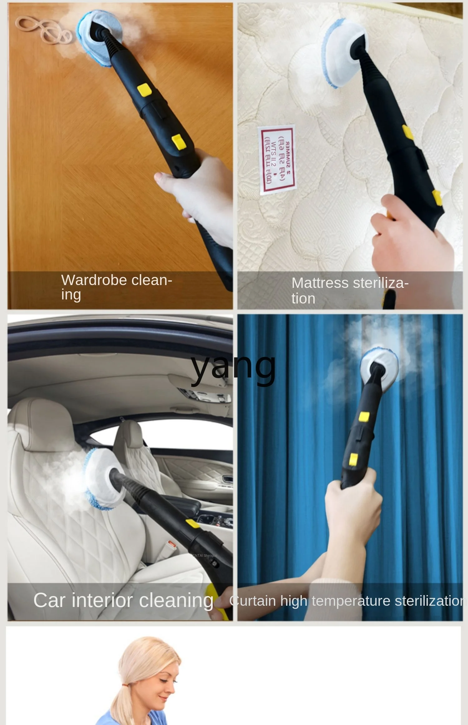 آلة التنظيف بالبخار ذات درجة الحرارة العالية والضغط العالي CX، مكيف هواء المطبخ المنزلي