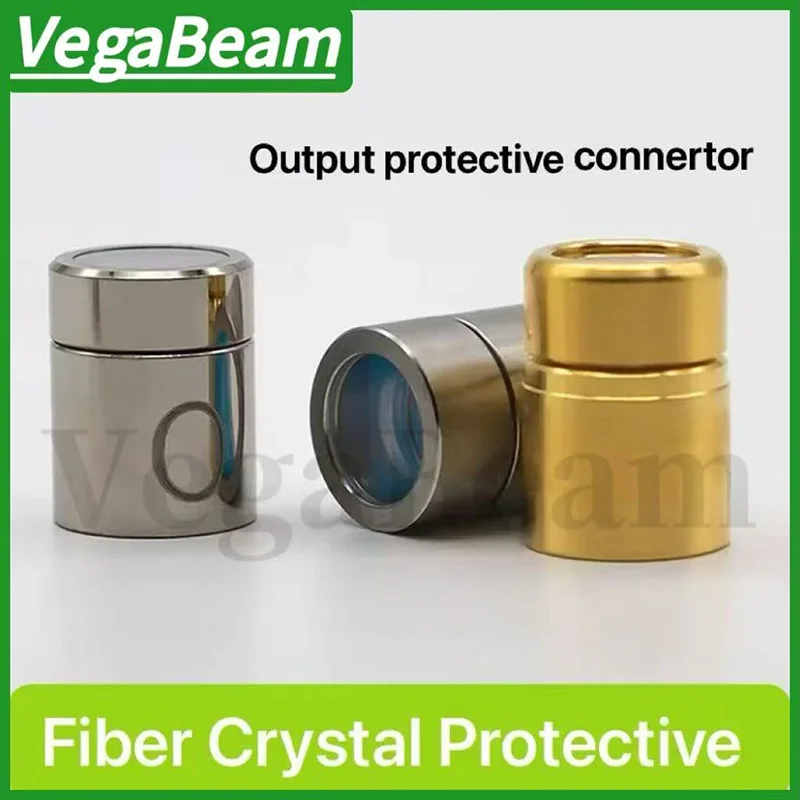 Reci MAX Raycus Fiber Optic Crystal Protective Cap IPG BWT QBH Protective Cap JPT GW Laser Fiber Optic Source Protection Windows