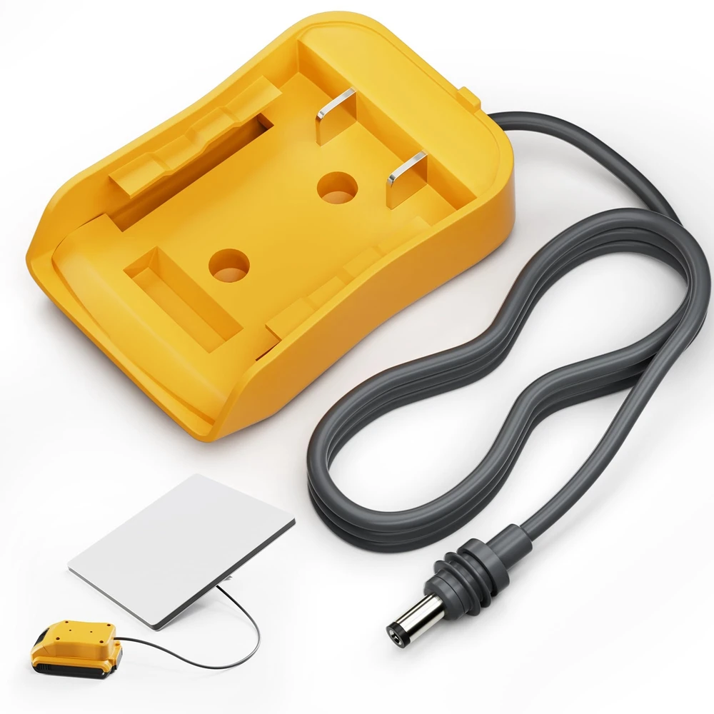 

DC Power Cable for Dewalt Power Tools Lithium Batteries 18V-20V for Starlink Mini 1M Charger Adapter for Dewalt Accessories