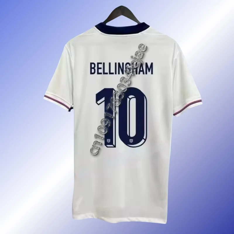 

MOTO-25 Year Latest Popular Football Series European England Home and Away Players Fan Edition Same Adult and Children's T-shirt