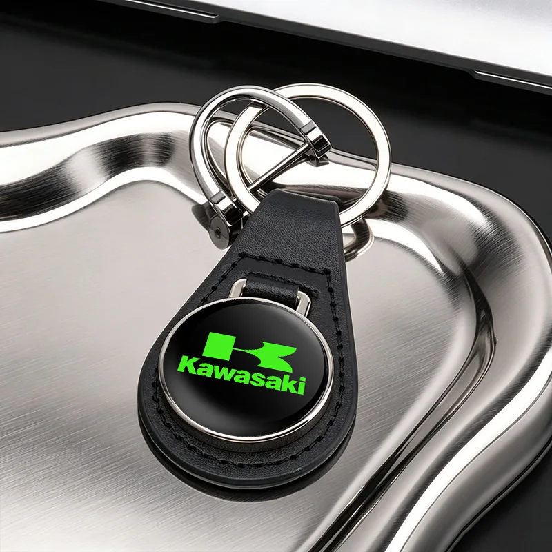 Portachiavi Moto Accessorio Ciondolo Anello Portachiavi Auto Per Kawasaki Vulcan S Z900 ZX-6R 900 250 Ninja 250 H2 Z750 Classic