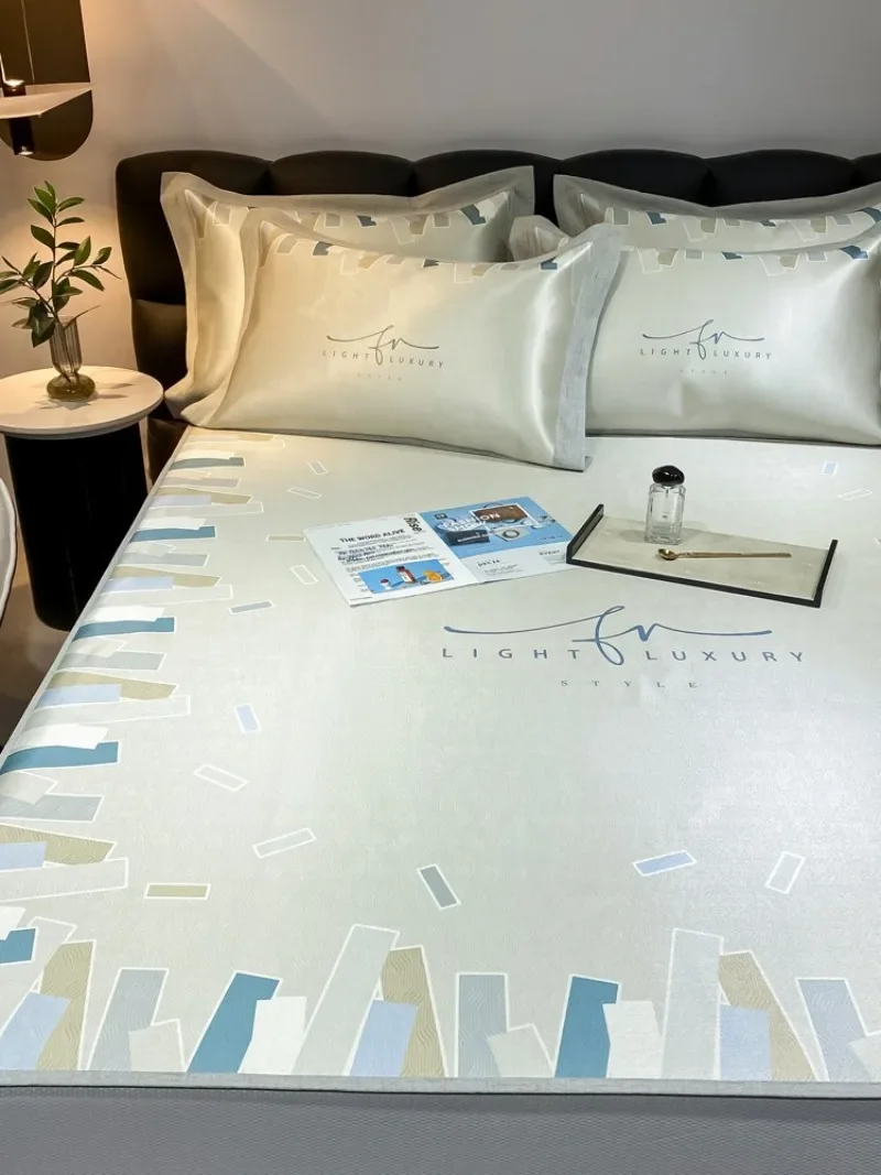 

ice silk mat can be washed, light luxury, cool in summer, sleeping naked