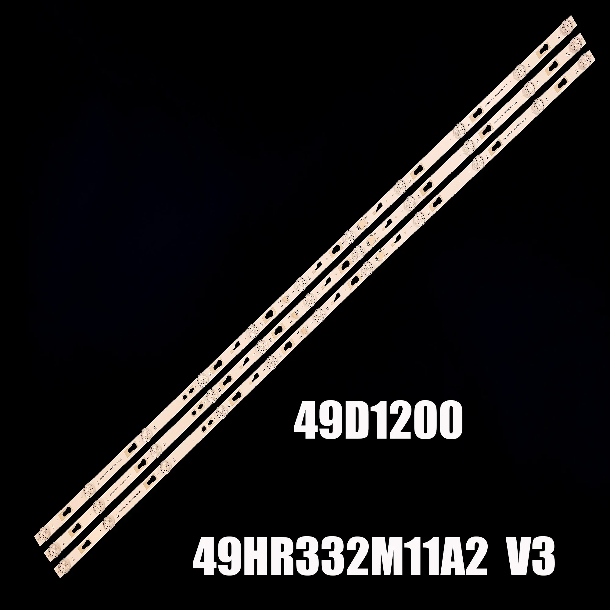 

1/5/10 kits LED BackLight Strip For 49D1200 SSM49291 T49FSL6010 4C-LB490T-HR9 49HR332M11A2 V3 HR-78803-02964