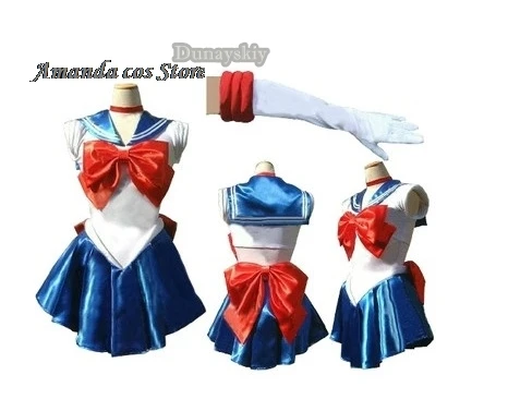 

Anime Sailor Cosplay Costumes Anime Moon Figure Dress Vestido Halloween Costumes for Women Suit Wig Loli Clothing Party Uniform