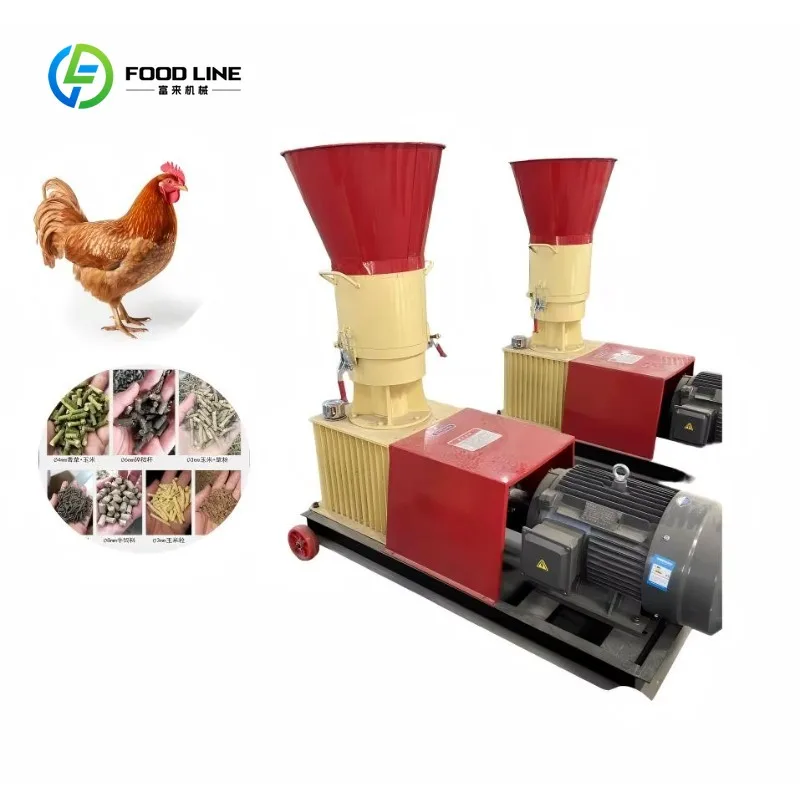 Customized New Factory Price 1T/H Feed Pellet Machine for Medium Scale Farm Use Cattle and Sheep Feed Making