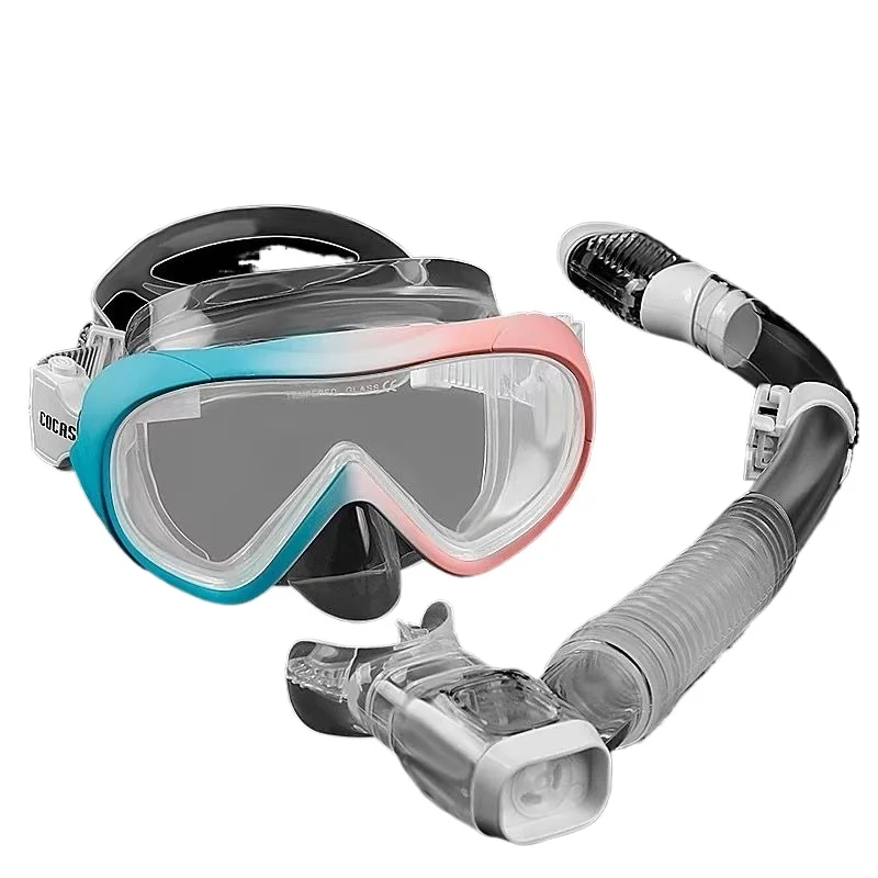 

Оригинальный комплект для снорклинга: очки, полнолицевая маска и сухой шноркель для взрослых