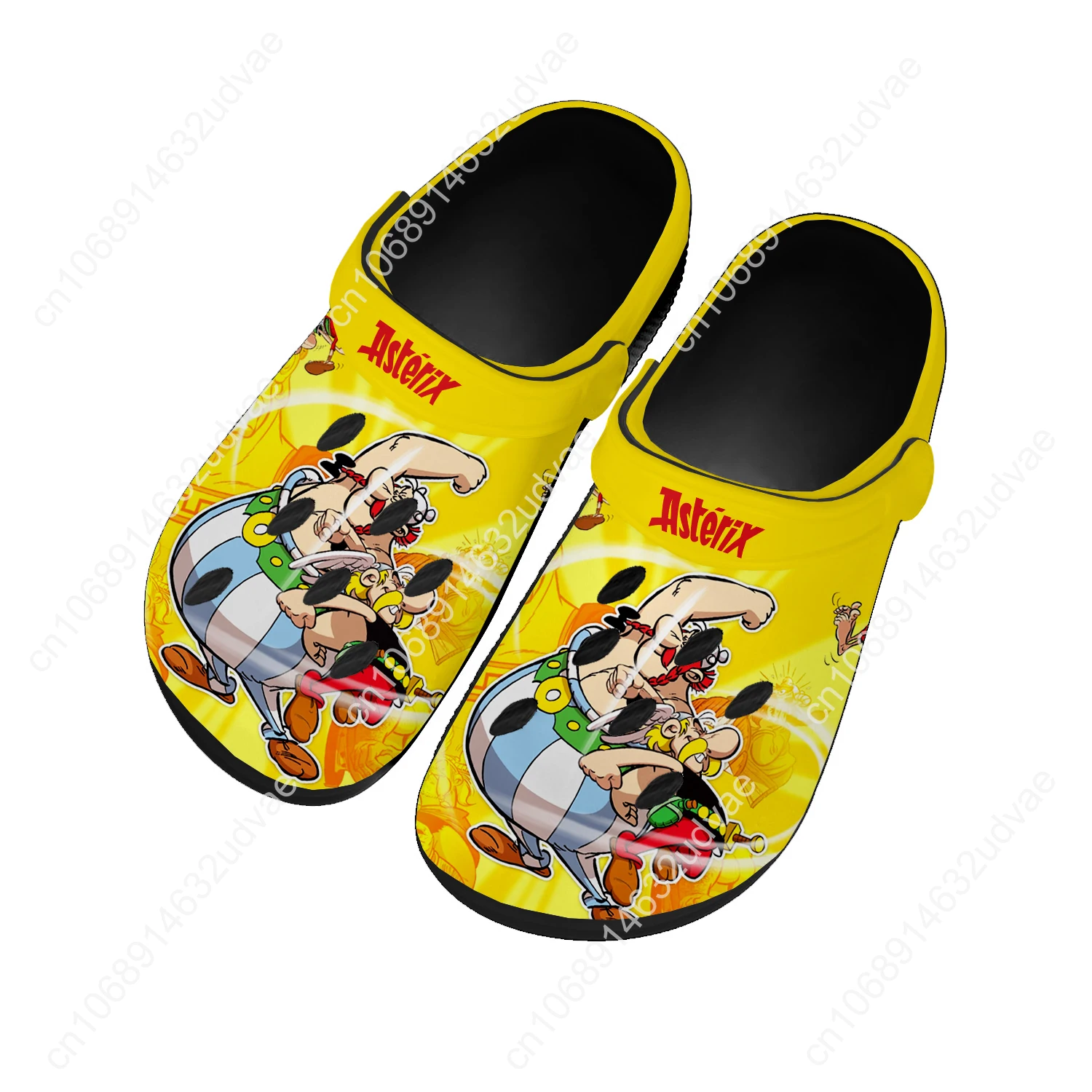 Asterix Obelix Water Shoes Mens Womens High Quality Fashion Home Garden Clogs Customizd Sandals Beach Breathable Hole Slippers