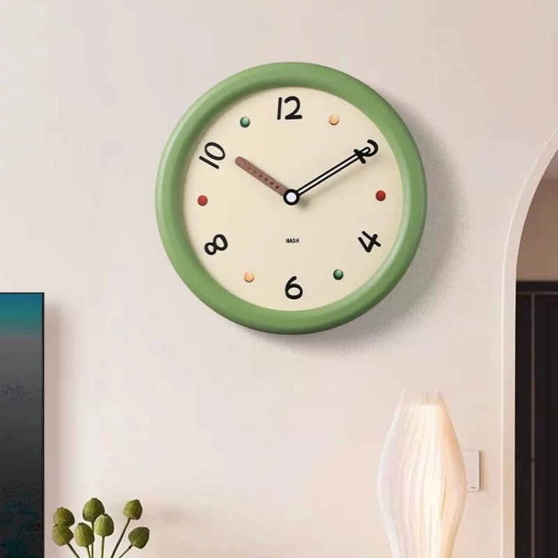 Noiseless Minimlist Wall Clook Living Room Home Decor Elegant Wall Clook Round Industerial Relogio De Parede Home Decoration