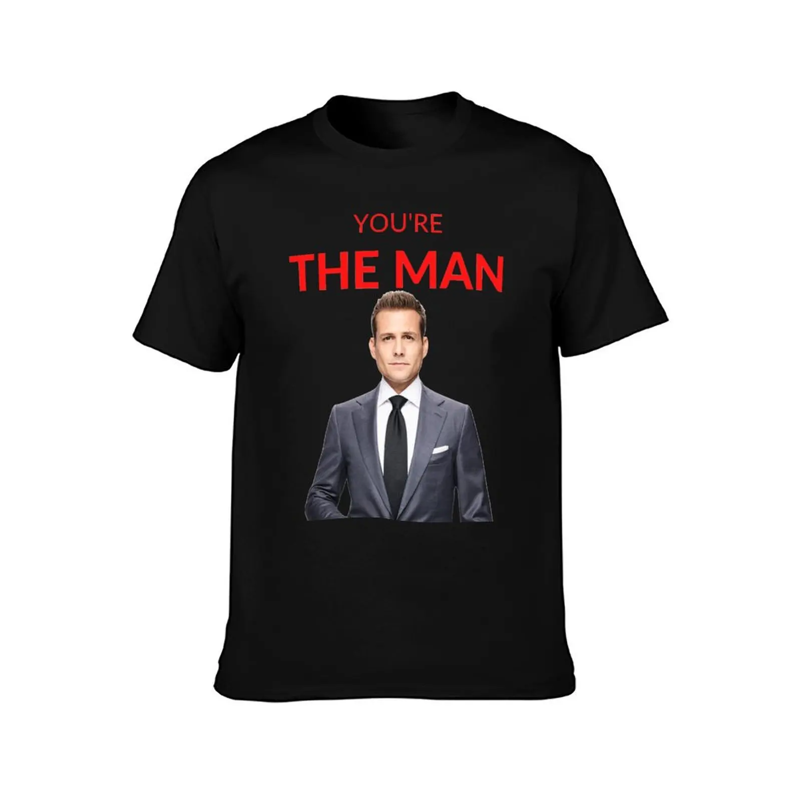 Suits Harvey Specter 'You're the man' Merch T-Shirt Plus Size Loose Short Sleeve Top
