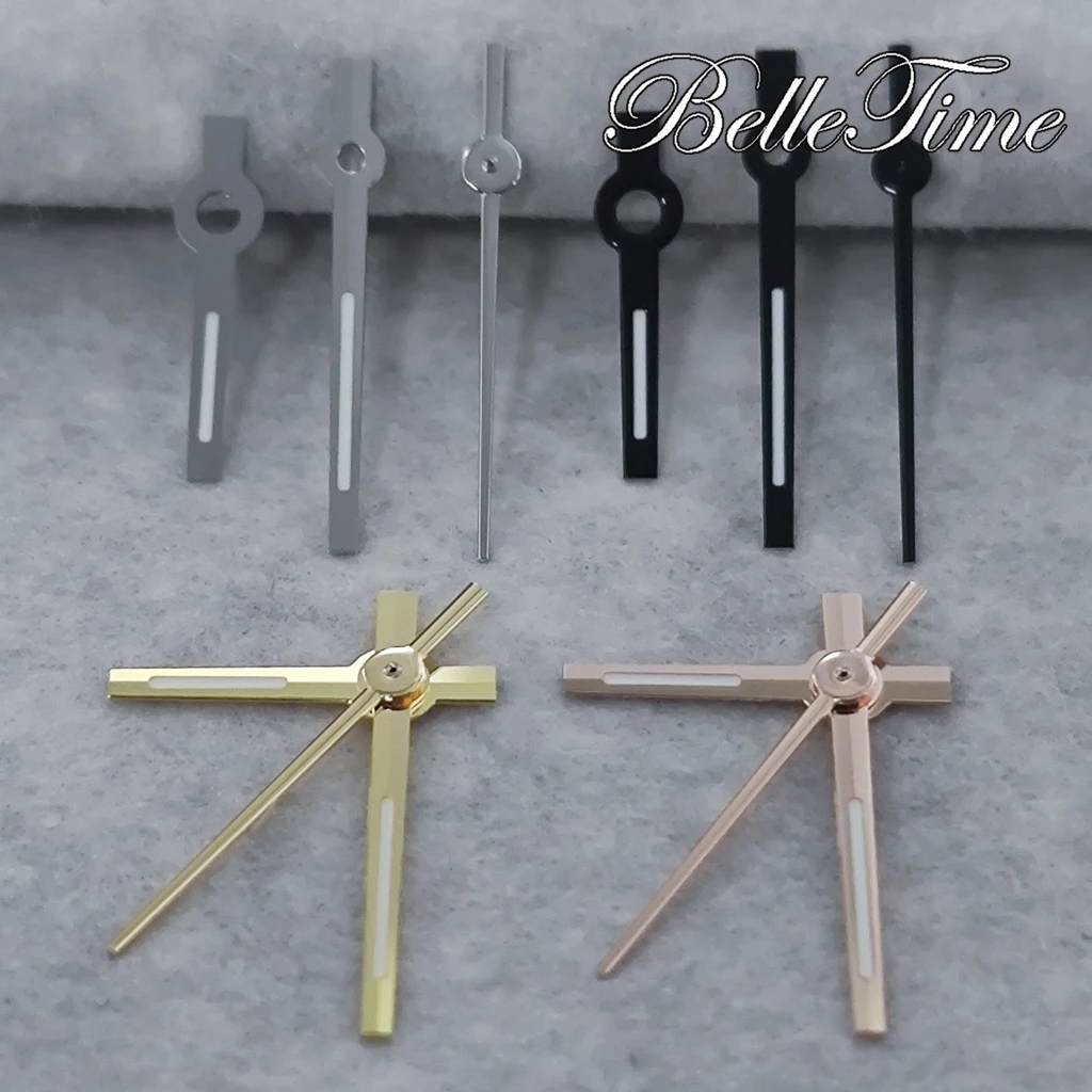 Silver/Gold/Rose Gold/Black NH05 Watch Hands C3 Green Luminous For NH05 NH06 Movement Accessories
