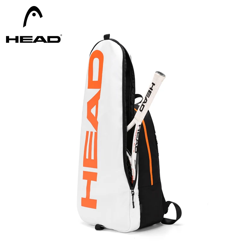 Imagem -03 - Cabeça-profissional Raquetes de Tênis Mochila Bolsa Expansível Impermeável Badminton Cover Armazenamento Ombro Ginásio Esporte Bolsas de Trem