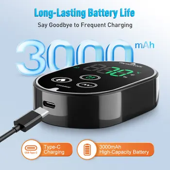 電加熱振動足部按摩器冬季踝肘肌肉放鬆按摩器C型充電可調式綁帶按摩器 10 最佳銷售 運動器 - №10