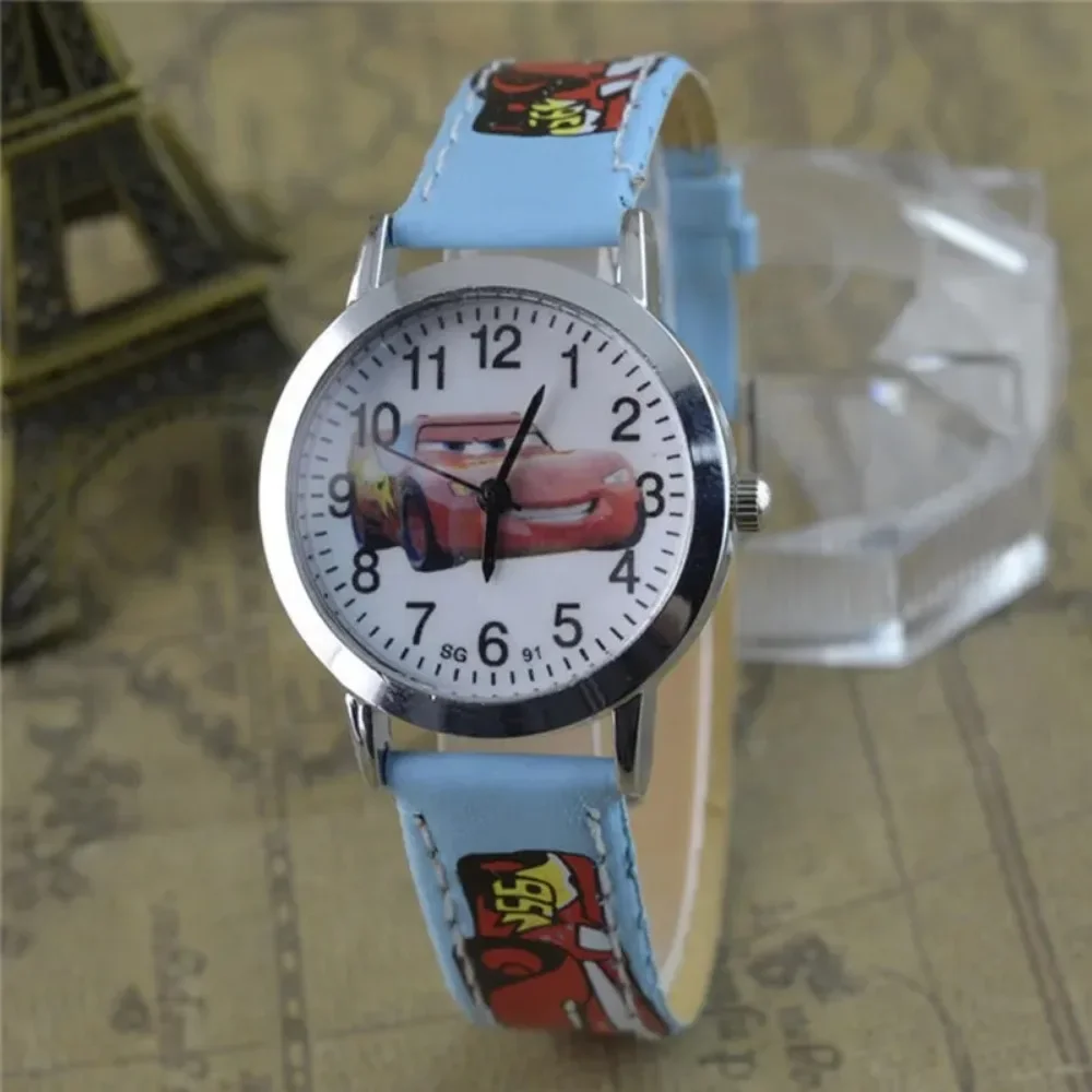 Wholesale Boys Girls Children Watch Cartoon Car Story Kids Quartz Watches Primary School Students Wristwatches Explosion Models