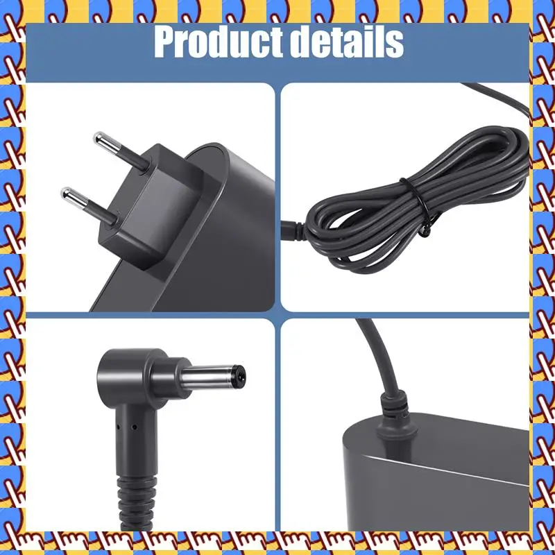 A20M подходит для пылесоса Dyson Dyson V10, зарядное устройство 30,45 В-1,1 А, адаптер питания для пылесоса-вилка европейского стандарта