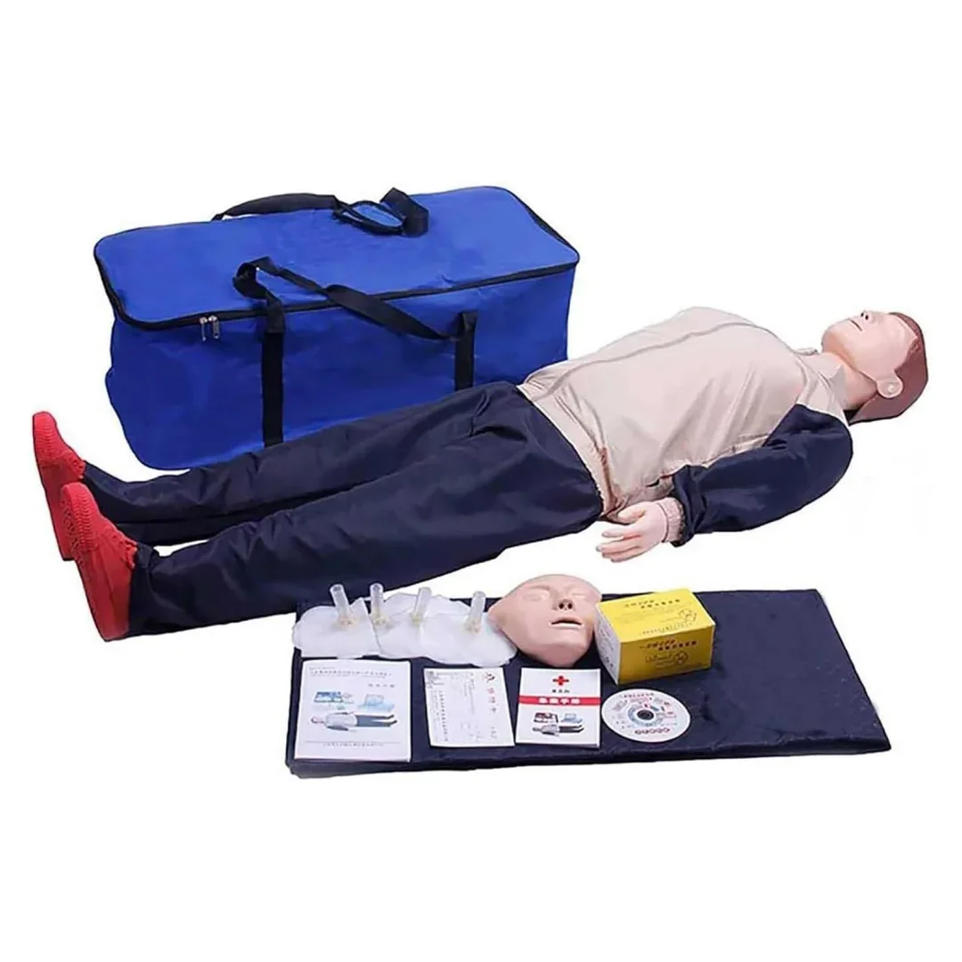 First Aid Training Dummy Full Body Adult CPR Training Manikin Professional Nursing Training Mannequin Teaching Model