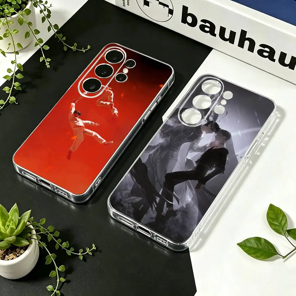 Korean Alien Stage Ivan Till    Phone Case For Samsung S21 S20 Ultra Plus FE S10 Transparent Silicone Phone Cover