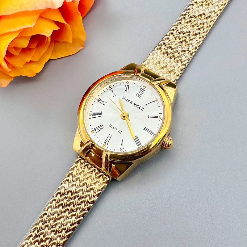 New Wheat Ear Mesh Strap Women'S Watch, High-End Selection, Gift For Women, Stylish Quartz Wristwatch, Women'S Gift