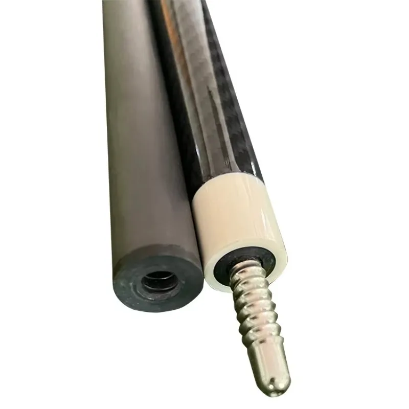 STLFfabricant vente directe personnalisé léger en Fiber de carbone piscine Club de billard haute qualité en cuir érable bout à bout en gros