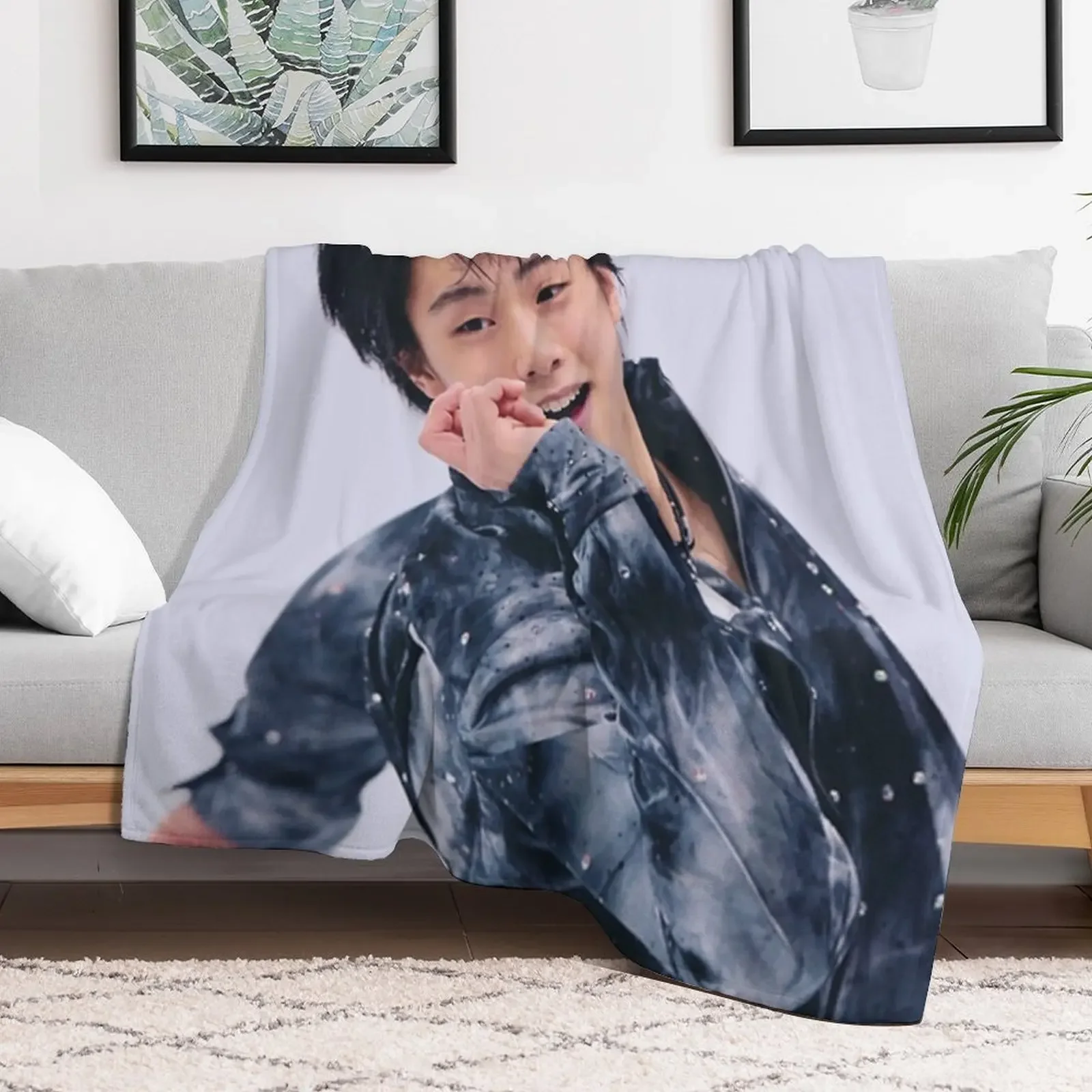 Yuzuru Hanyu Throw Blanket Stuffeds Extra Large Throw Blankets