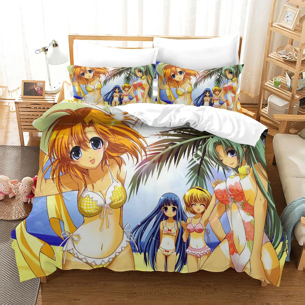 

Comic series 3D digital printing Digital Bedding Sets Home Bedclothes Super King Cover Pillowcase Comforter Textiles Bedding Set