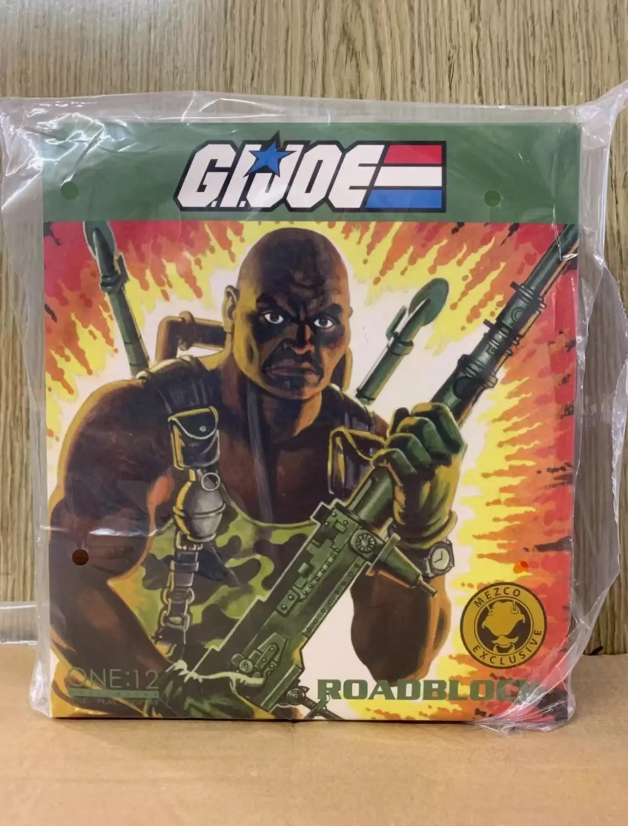 

Mezco Special Forces GIJOE Roadblock Gold Label Limited
