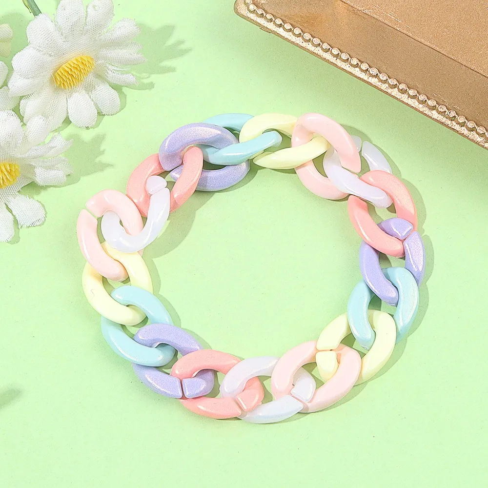 20/60/100 قطعة مجوهرات متعددة الألوان ConnectingRingsDIY أساور القلائد سلاسل الهاتف عيد الحب عيد الأم عيد الميلاد عيد الشكر #3