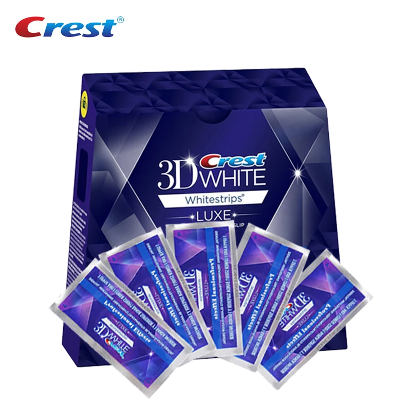 

Crest 3D White Strips Crest Whitestrips LUXE Original Professional Effects Teeth Whitening Strips Tooth Bleaching Whitening