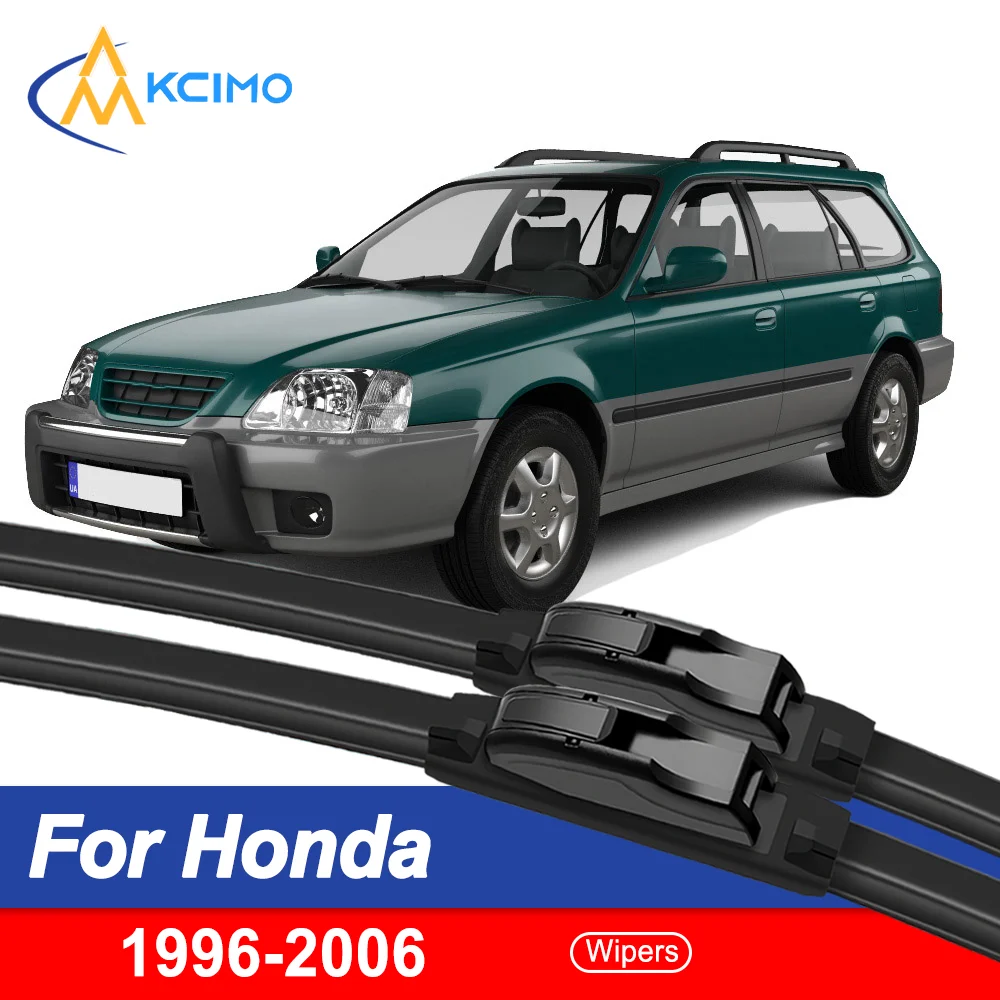 

Crystal Clear Every Drive 2-Pack Wiper Blades For Honda Orthia 1996-2006 All-Weather Reliability Reduced Noise Enhanced Safety
