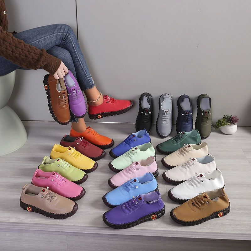 

Новые кроссовки, женская обувь, лоферы на плоской подошве, женская обувь, удобные слипоны Zapatillas De Mujer, мягкая женская повседневная обувь на плоской подошве