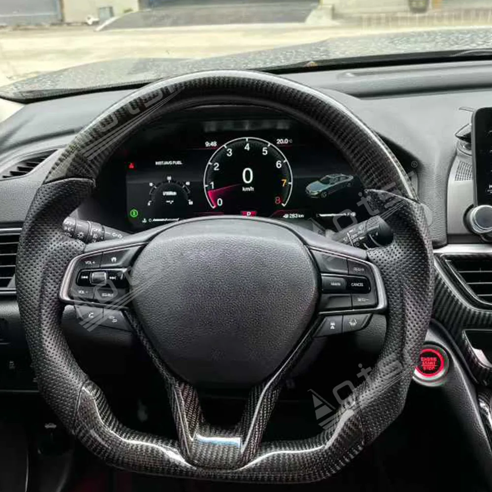 Digital Cluster For Honda 10th generation Accord LCD Instrument Panel Carplay Dashboard Visual Plug Play Strong Compatibility