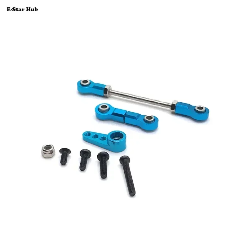 Upgrade Front Steering Link 28T Servo Arm for WLtoys 1/28 284131 K969 K979 K989 K999 P929 P939 RC01 MINI-Q MINI-Z RC Car Parts
