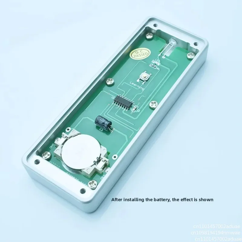 High End-Learning Function Aluminum Alloy Shell Infrared Learning Remote Control Universal Remote for TV Amplifier CD Player