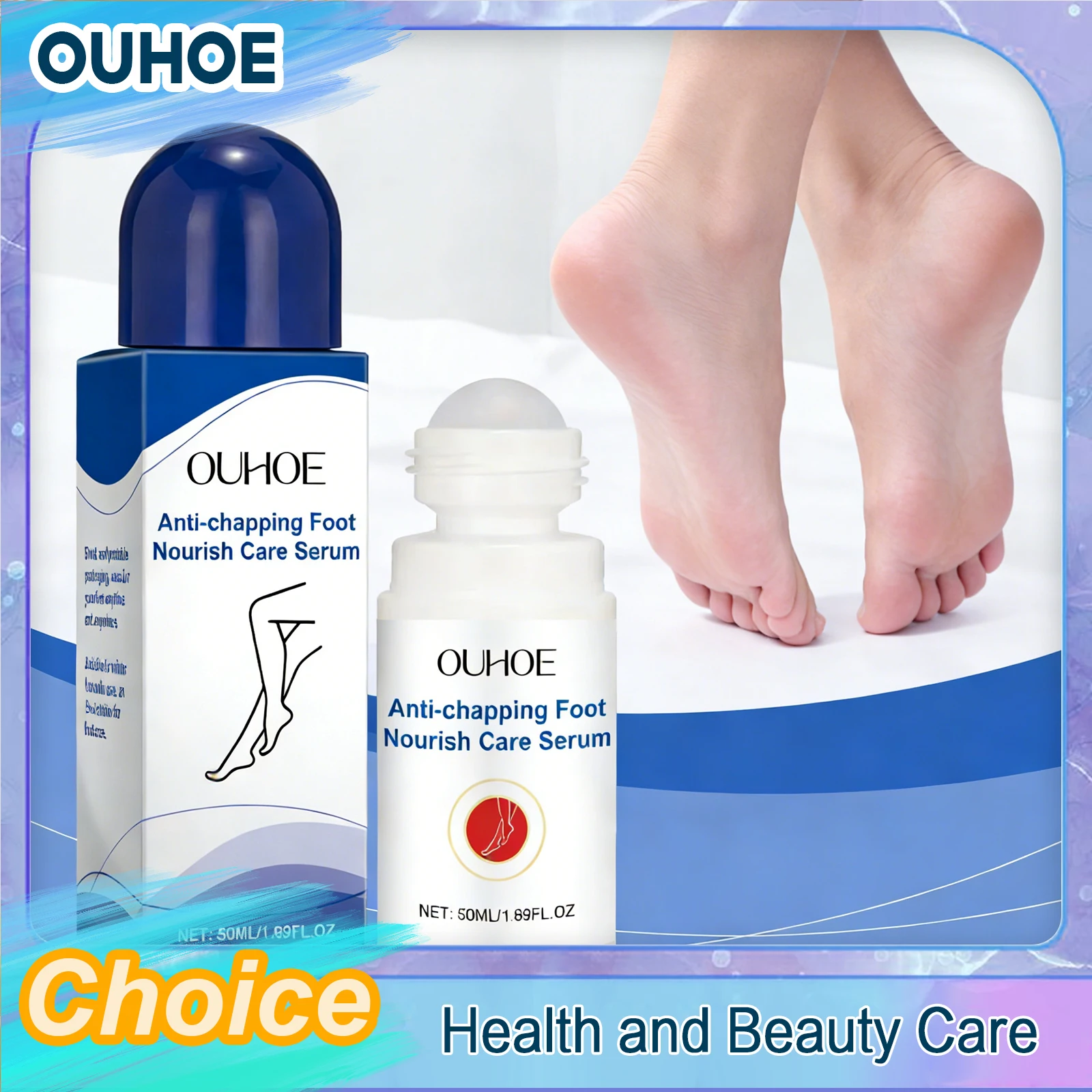 

Nourishing Foot Ball Massage Serum Anti-Drying Chapping Roughness Repair Remove Dead Skin Calluse Soften Moisturizing Foot Care