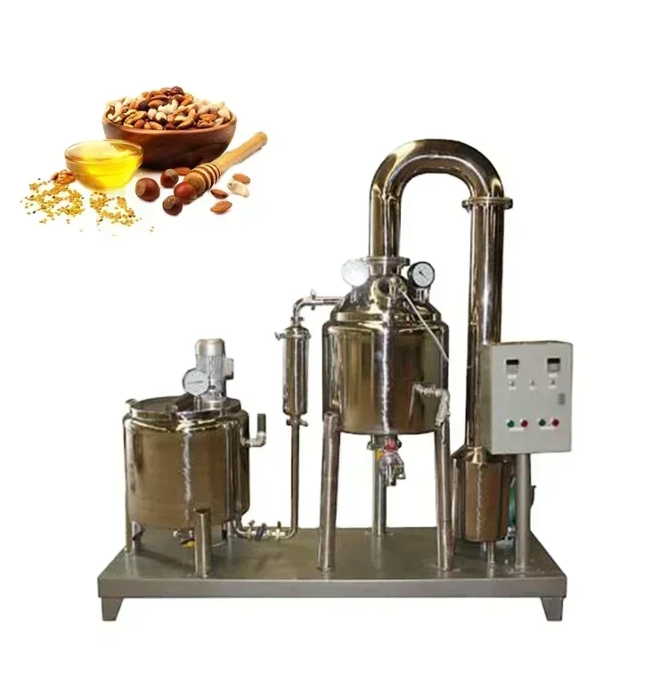 'Hot sell stainless steel honey concentrate equipment/honey vacuum pulp thickener/raw honey processing machine