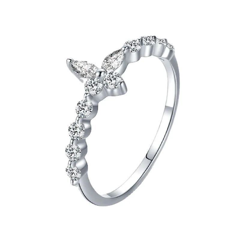 

Ювелирные изделия с кубическим цирконием Aros De Plata 925, 2023, роскошные кольца из стерлингового серебра для женщин