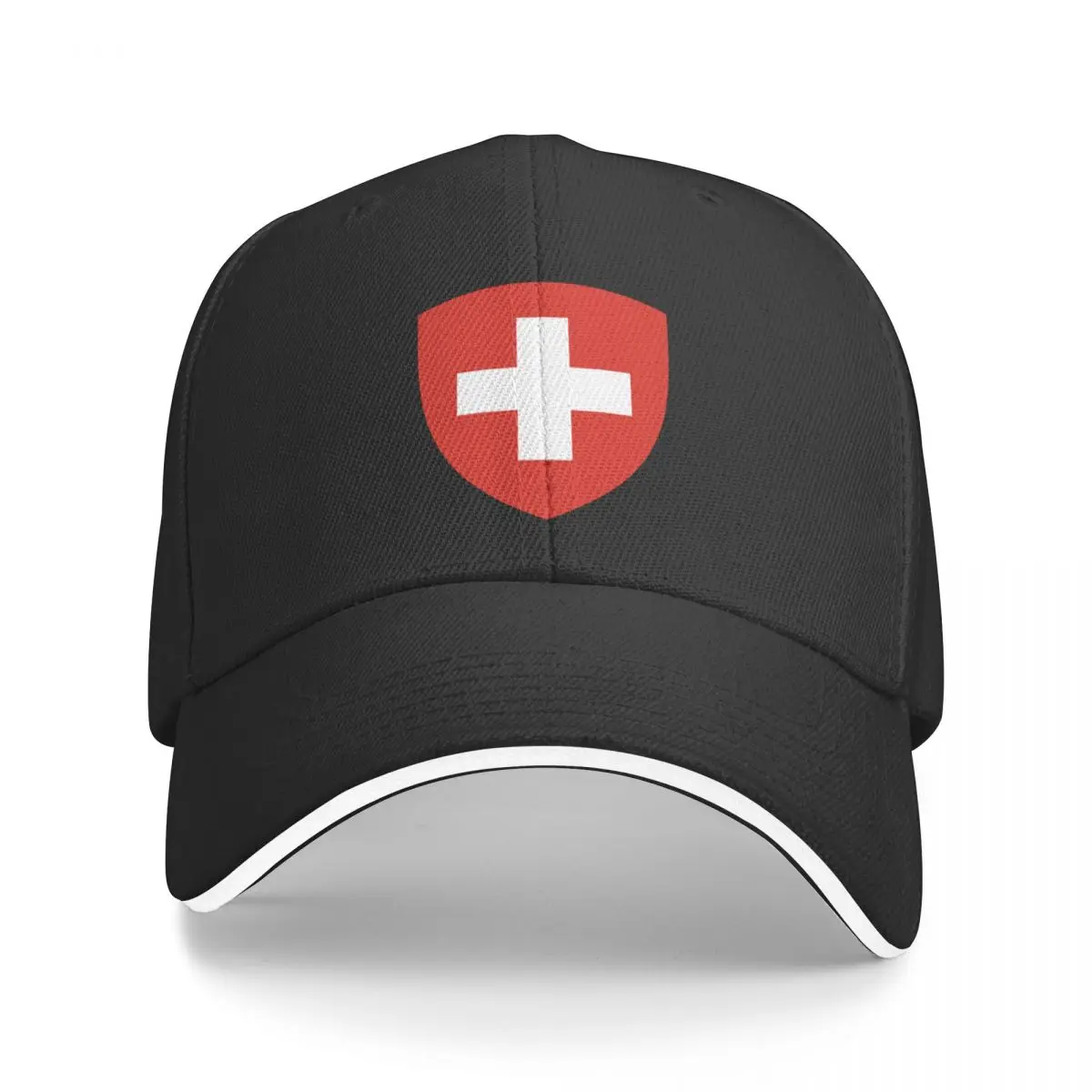 Switzerland Coat of Arms Baseball Cap Luxury Man Hat Hat Man Luxury Women's Golf Wear Men's