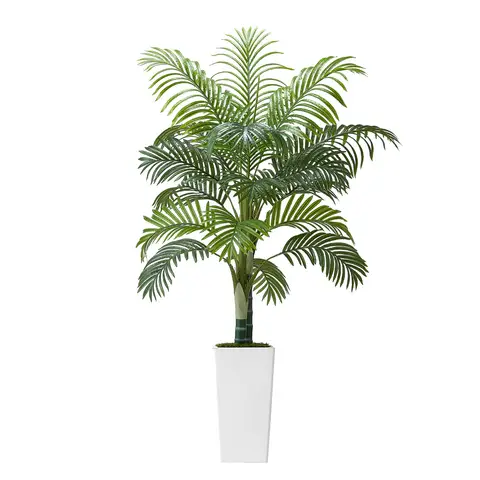 5ft Artificial Areca Palm Tree in Pot Indoor Plant Faux Fake Home Decor