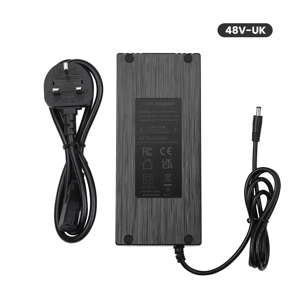 AIYIMA A07 Pro 2.0/2.1CH アンプ電源アダプター48V AIYIMA 48V 10A GaNアンプアダプター電源 TPA3255 TAS5630アンプ用