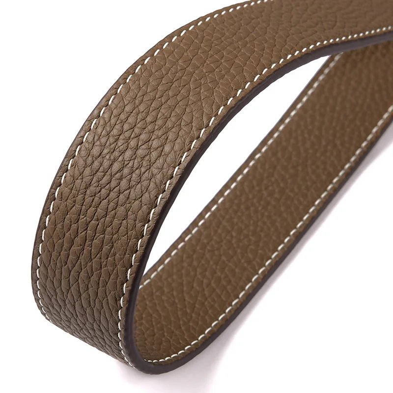 Genuine Leather Bag Shoulder Strap Replacement Crossbody Straps Cowhide Handbag Handle Belt for Customized DIY Bag Accessories