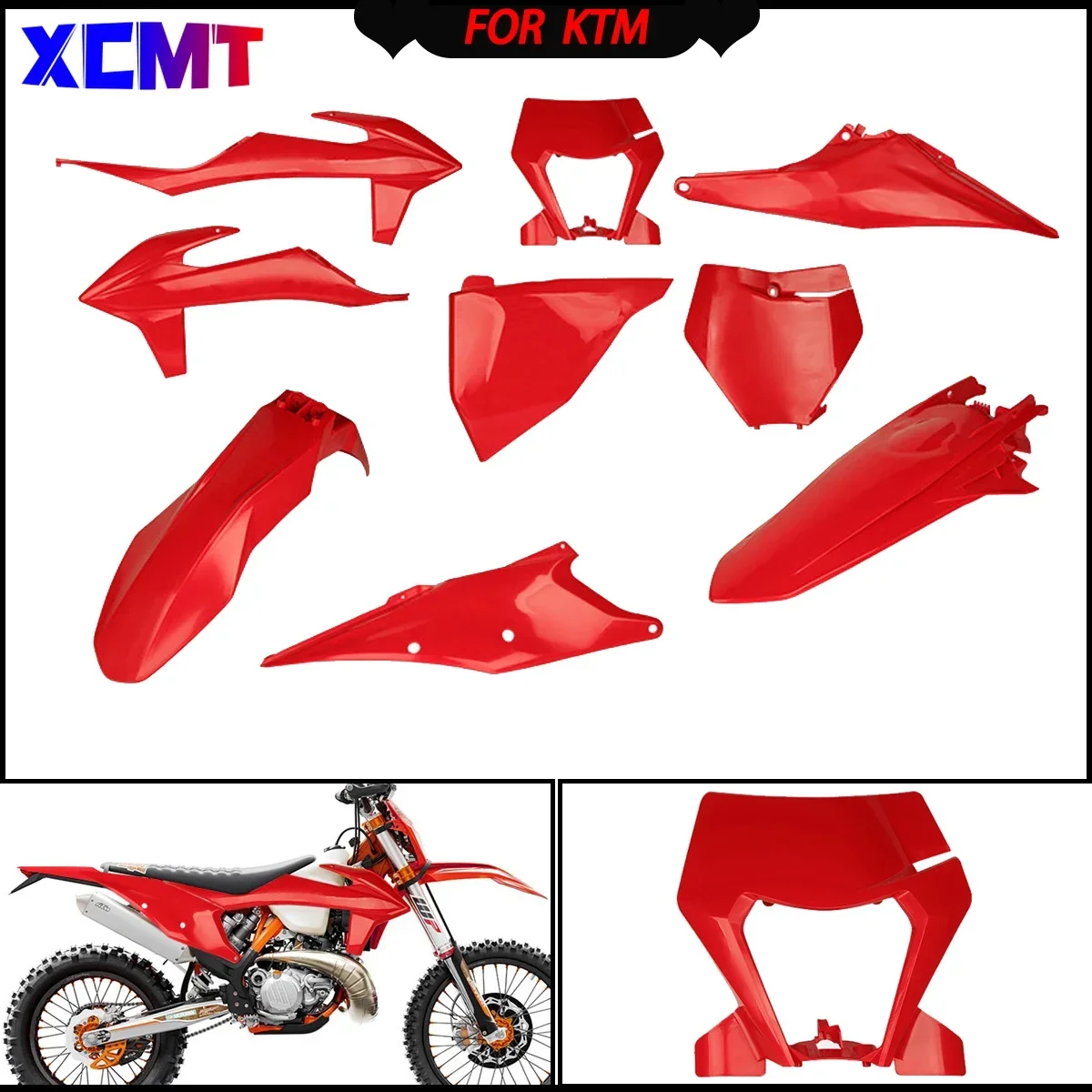 

Motorcycle Plastic Full protective shell protector plate For KTM XC SX EXC XCW XCF EXCF SXF XCFW 125-500cc 2019-2023 2024