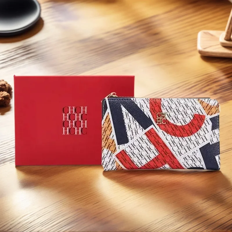 高級感のある軽量で高級感のある女性用漫画柄プリント財布、絶妙でコンパクトな携帯性に優れた高品質財布