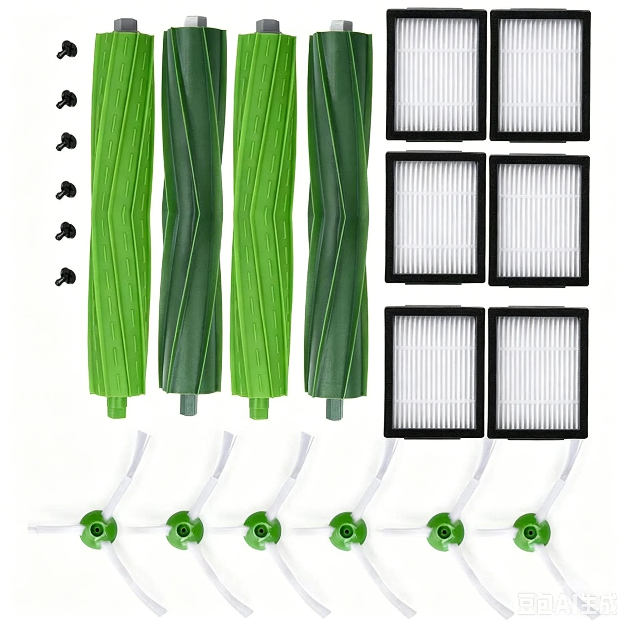 Brush Filter Kit for iRobot Roomba i7 J7 i6 i8 i3 i4 i1 i2 i5+/Plus e5 e6 Series