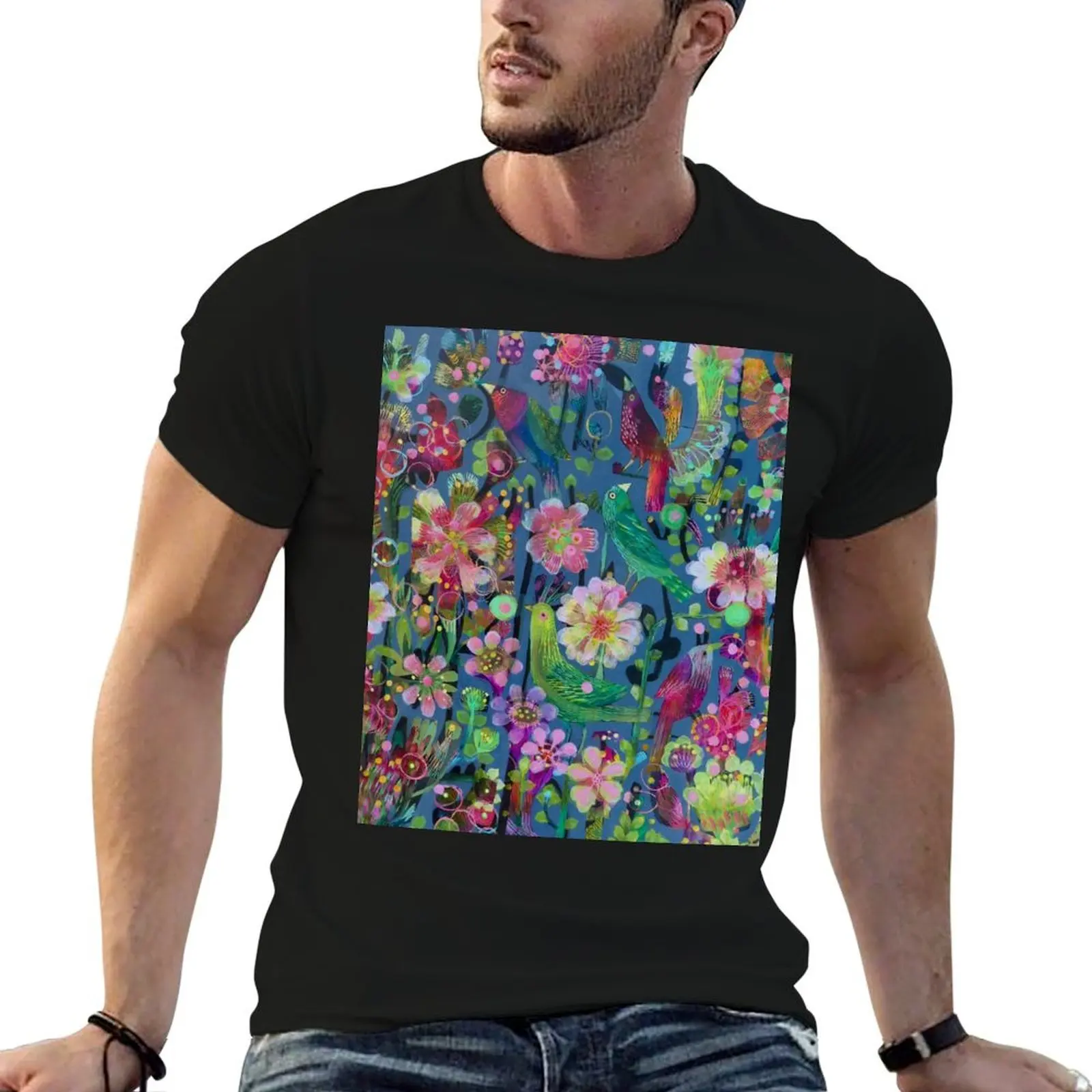 

Summer joy T-Shirt plus size tops funny shirt cotton luxury designer slim fit t shirts for men