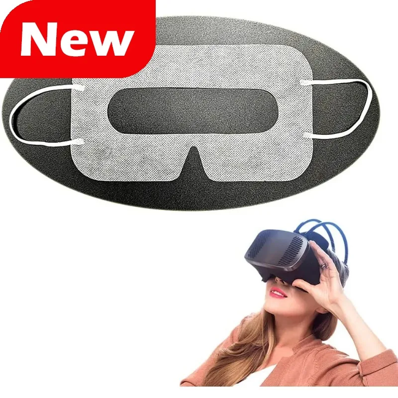 50/100Pcs VR Eye Mask Cover Sweat Breathable Disposable Non-woven Fabrics For Oculus Quest 2 Head Strap Accessories for Oculus